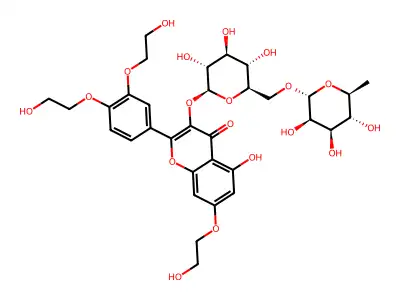 Troxerutin structure