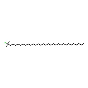 Silane, chlorodimethyltriacontyl- structure
