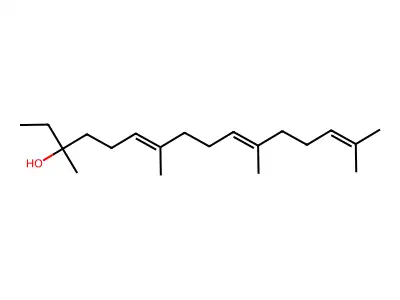 3,7,11,15-Tetramethylhexadeca-6,10,14-trien-3-ol structure