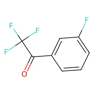 Ethanone, 2,2,2-trifluoro-1-(3-fluorophenyl)- structure