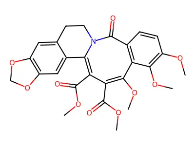 1,2,16-trimethoxy-5-oxo-7,8-dihydro-5H-benzo[6,7]azocino[2,1 structure