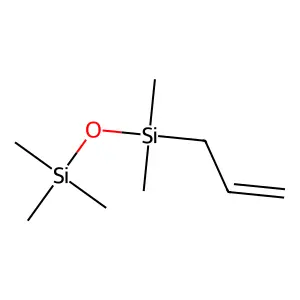 Disiloxane, pentamethyl-2-propenyl- structure