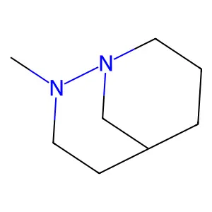 1,2-Diazabicyclo(3.3.1)nonane, 2-methyl- structure