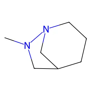 1,7-Diazabicyclo(3.2.1)octane, 2-methyl- structure