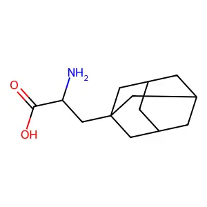 3-Adamantan-1-yl-2-amino-propionic acid structure