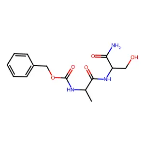 N-[(Benzyloxy)carbonyl]alanylserinamide structure
