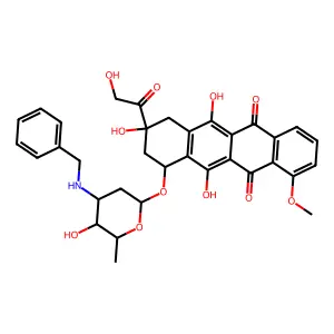 N-Benzyladriamycin structure