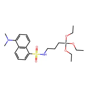 1-Naphthalenesulfonamide, 5-(dimethylamino)-N-[3-(triethoxysilyl)propyl]- structure
