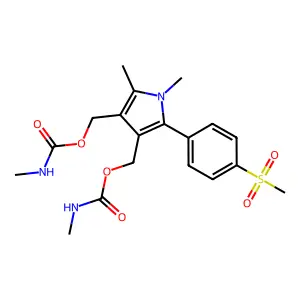 [1,2-dimethyl-4-(methylcarbamoyloxymethyl)-5-(4-methylsulfon structure