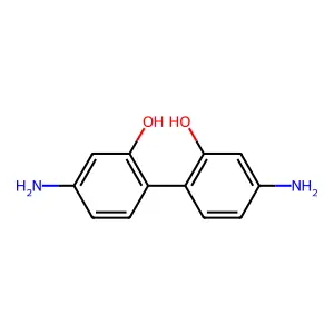 5-Amino-2-(4-amino-2-hydroxy-phenyl)phenol structure