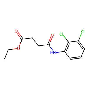 Ethyl 4-[(2,3-dichlorophenyl)amino]-4-oxobutanoate structure