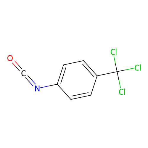 1-Isocyanato-4-(trichloromethyl)benzene structure