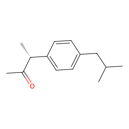 (R)-3-(4-Isobutyl-phenyl)-butan-2-one structure