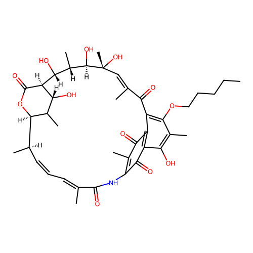 damavaricin Fc pentyl ether structure
