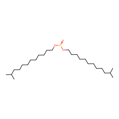 Phosphonic acid, diisotridecyl ester structure