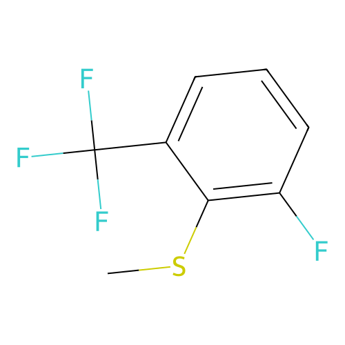 Benzene, 1-fluoro-2-(methylthio)-3-(trifluoromethyl)- structure