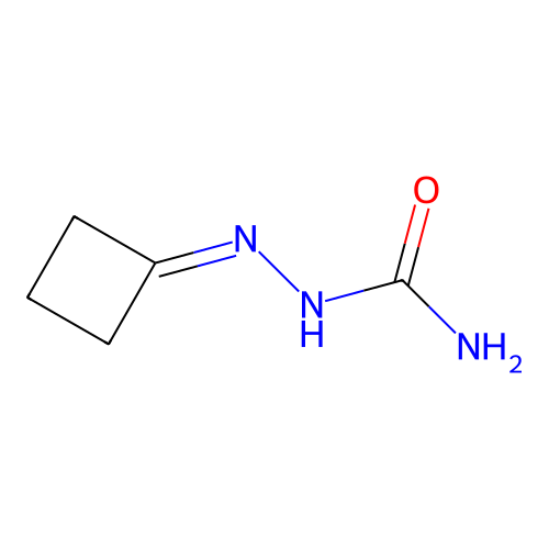 (Cyclobutylideneamino)urea structure