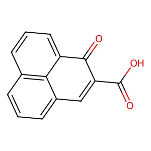 1-Oxophenalene-2-carboxylic acid structure
