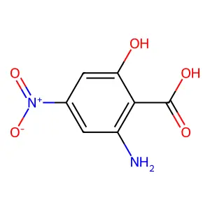 Benzoic acid, 2-amino-6-hydroxy-4-nitro- structure