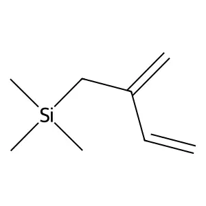 Silane, trimethyl(2-methylene-3-butenyl)- structure