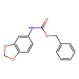 Benzyl 1,3-benzodioxol-5-ylcarbamate structure