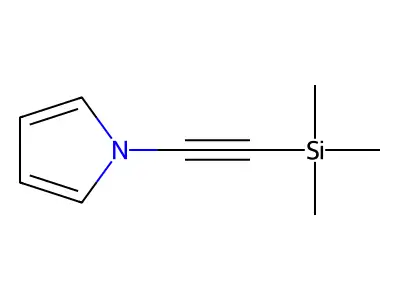 1H-Pyrrole, 1-[(trimethylsilyl)ethynyl]- structure