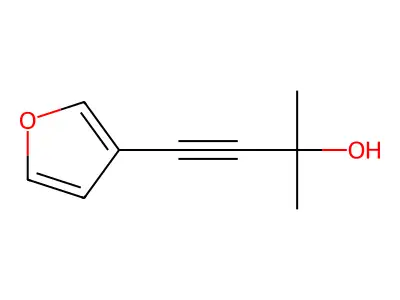 4-(3-Furyl)-2-methylbut-3-yn-2-ol structure