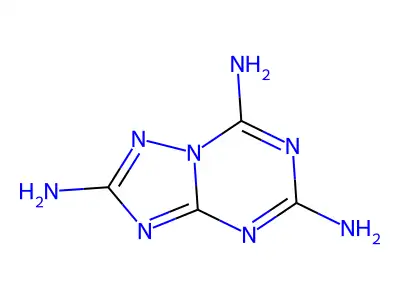 [1,2,4]Triazolo[1,5-a][1,3,5]triazine-2,5,7-triamine structure