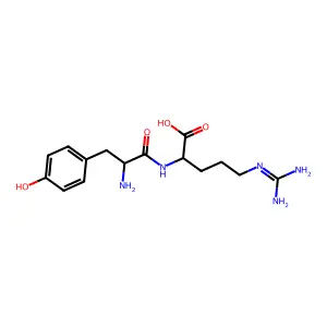 酪氨酰-N5-(二氨基亚甲基)鸟氨酸 structure