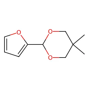 2-(Furan-2-yl)-5,5-dimethyl-1,3-dioxane structure