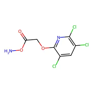 三氯吡氧乙酸胺 structure