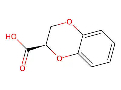 (S)-1,4-Benzodioxane-2-carboxylic acid structure