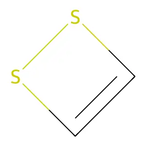 二硫杂环丁烯 structure