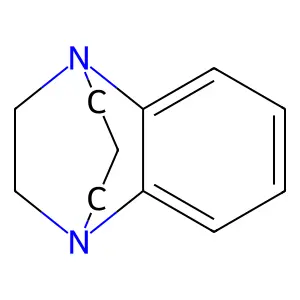 Benzo [f]-1,5-diazabicyclo[3.2.2]nonene structure