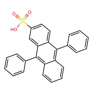 9,10-二苯基蒽-2-磺酸 structure