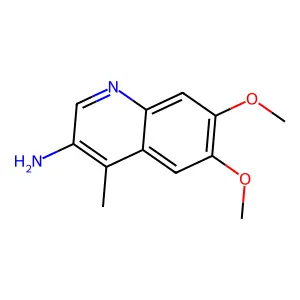 3-Amino-4-methyl-6,7-dimethoxyquinoline structure