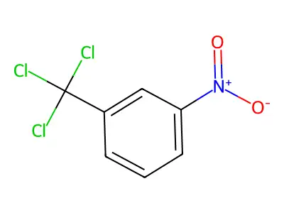 1-Nitro-3-(trichloromethyl)benzene structure