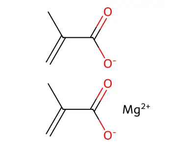 Magnesium methacrylate structure