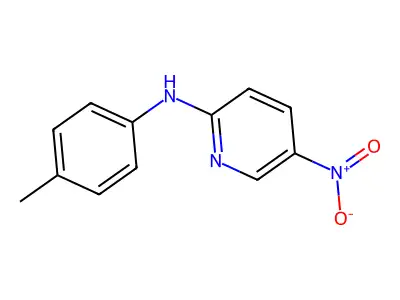 N-(4-methylphenyl)-5-nitropyridin-2-amine structure
