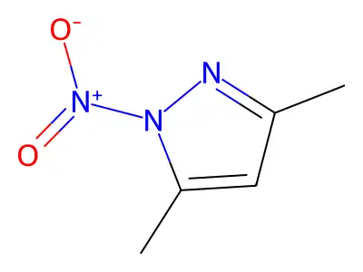 1H-Pyrazole, 3,5-dimethyl-1-nitro- structure