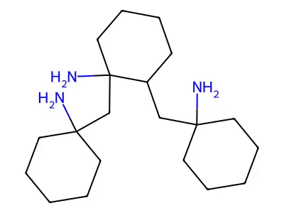Bis((aminocyclohexyl)methyl)cyclohexylamine structure