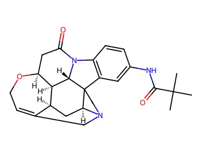 Strychnine, 2-pivalamido- structure