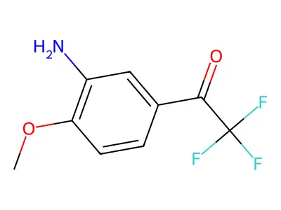 1-(3-Amino-4-methoxyphenyl)-2,2,2-trifluoro-ethanone structure