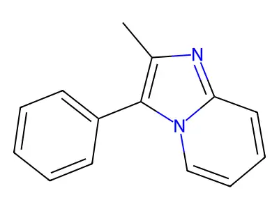 2-Methyl-3-phenylimidazo[1,2-a]pyridine structure