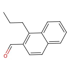 1-Propyl-naphthalene-2-carbaldehyde structure