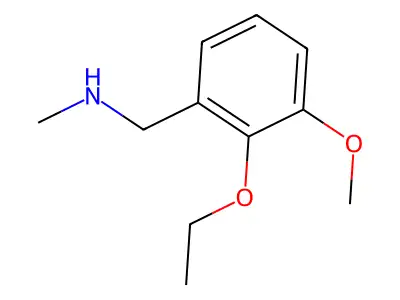2-(2-Ethoxy-3-methoxyphenyl)ethanamine structure