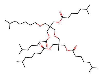 Dipentaerythritol hexaisooctanoate structure