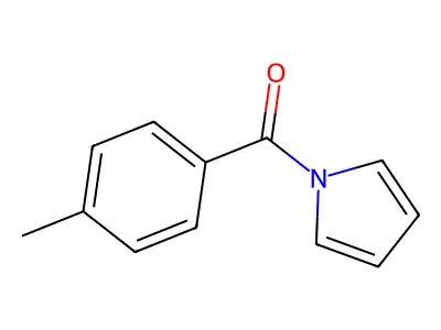 1H-Pyrrole, 1-(4-methylbenzoyl)- structure