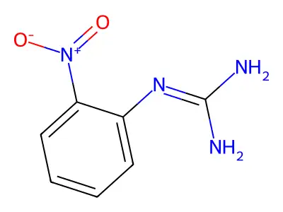 N-(2-Nitrophenyl)guanidine structure