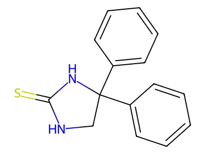 4,4-Diphenylimidazolidine-2-thione structure